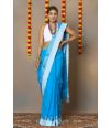 The Blue Essence Of Cotton Handloom