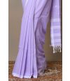 SOFT LAVENDER HANDLOOM SAREE
