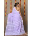 SOFT LAVENDER HANDLOOM SAREE