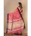 PURE COTTON WITH JUTE WOVEN PALLU