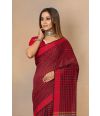 ALL OVER CHEQUERED  PURE HANDLOOM SAREE