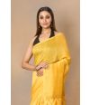 TURMERIC GLOW LINEN MATKA SAREE