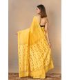 TURMERIC GLOW LINEN MATKA SAREE