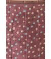 KALAMKARI PRINT ON MULBERRY HUE SEMI TUSSAR