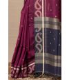 Soft Handloom Resham Thread Work Saree