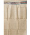 KANTHA STITCH ON HAND PAINTED PURE TUSSAR SILK SAREE