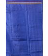 Rajwadi Peacock blue Resham  Gujarati stitch pure silk saree  