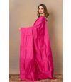 SOLID DUAL SHADE WITH SUBTLE SELF WORK PURE SILK SAREE
