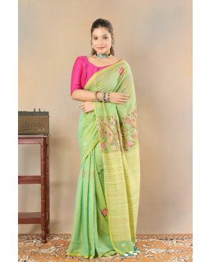 COTTON HANDLOOM BULLION BLOOM