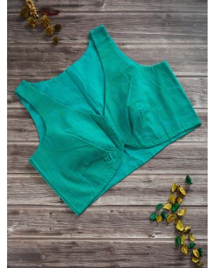 AQUA KHADI ALTERABLR BLOUSE