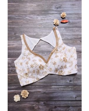 Snowlight Glow sleeveless alterable blouse