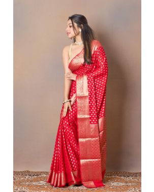 CRIMSON BEAUTY GEORGETTE